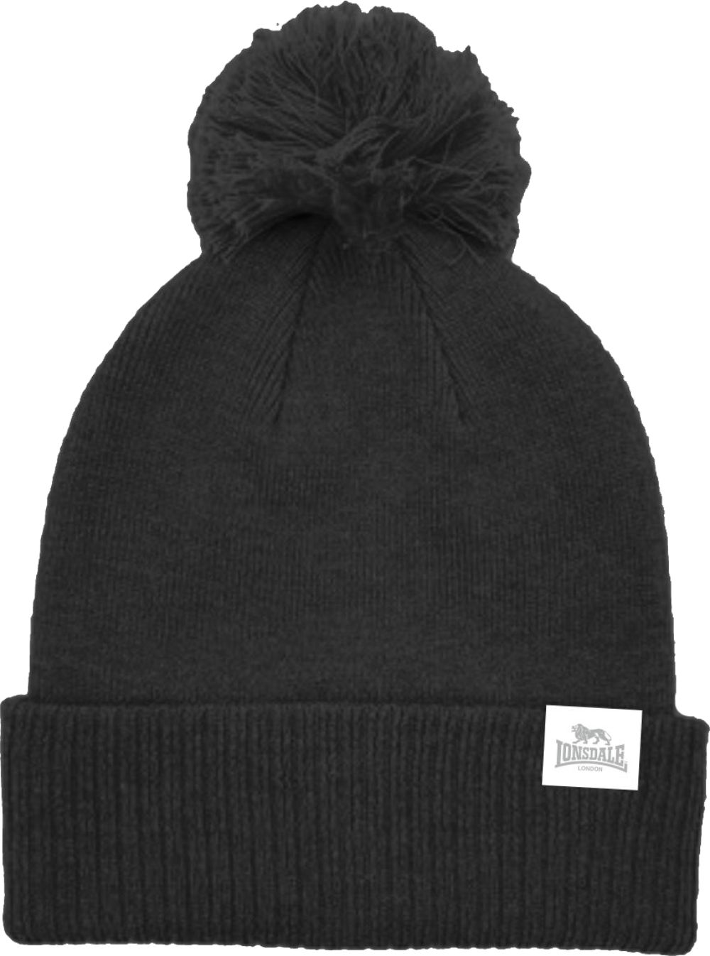 Lonsdale Knitted pompom hat