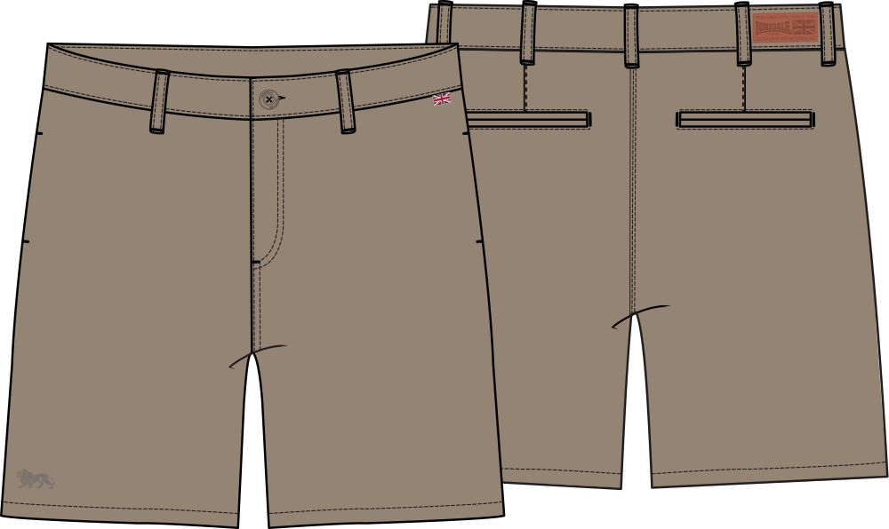 Мъжки шорти с нормална кройка