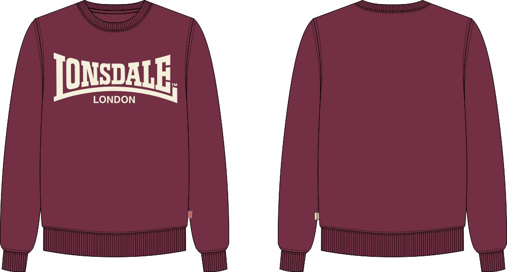 Lonsdale pánská mikina regular fit