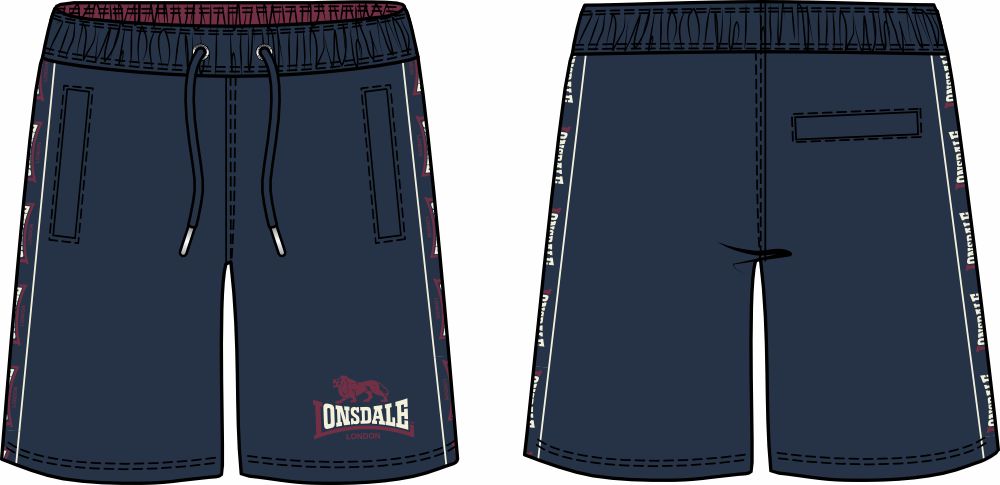 Lonsdale pánské kraťasy regular fit