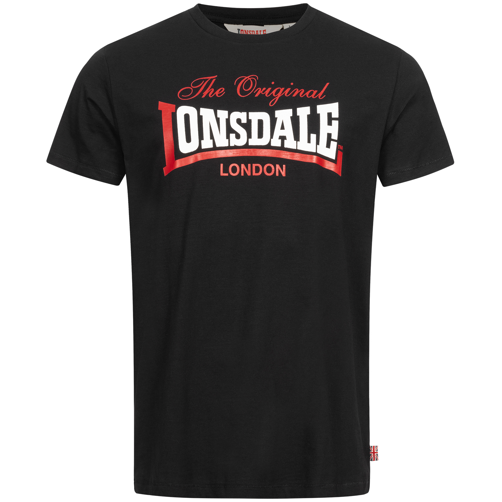 Pánske tričko Lonsdale 117019-Black