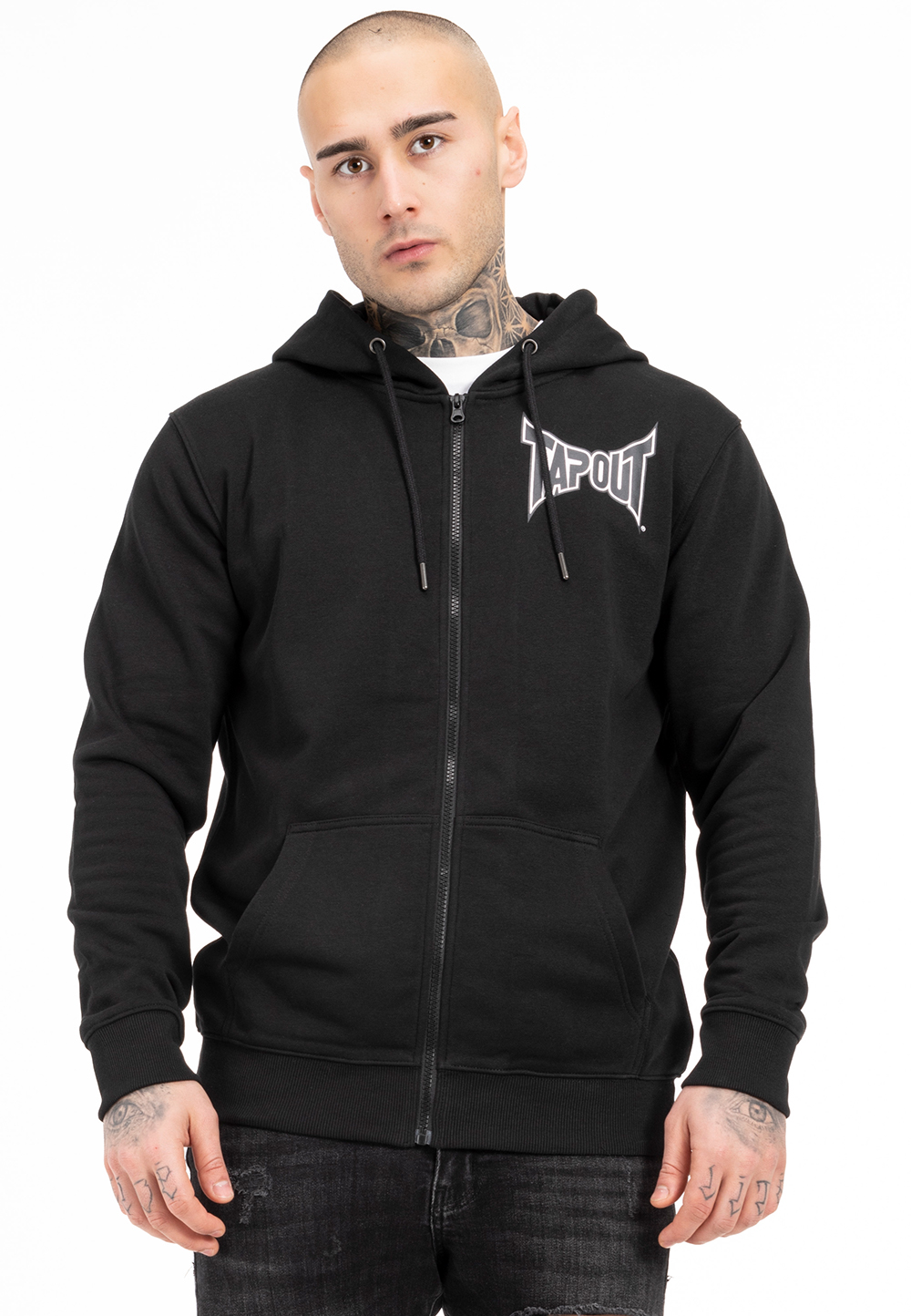 Tapout Men's Hooded Zipsweat Jacket Regular Fit