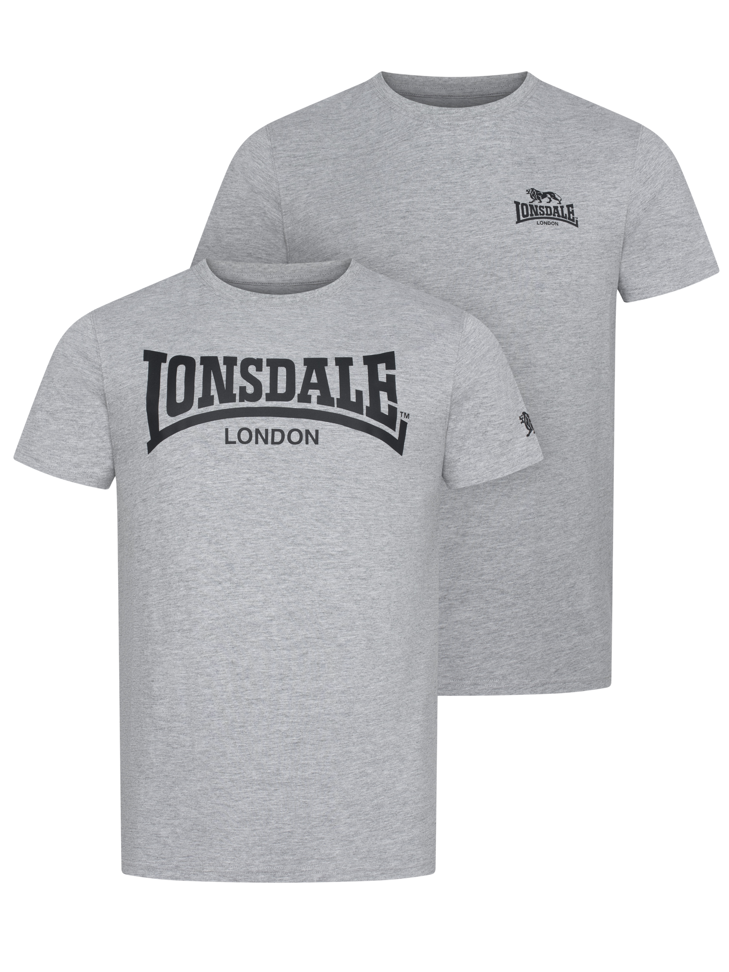 Lonsdale Men&#039;s t-shirt regular fit double pack