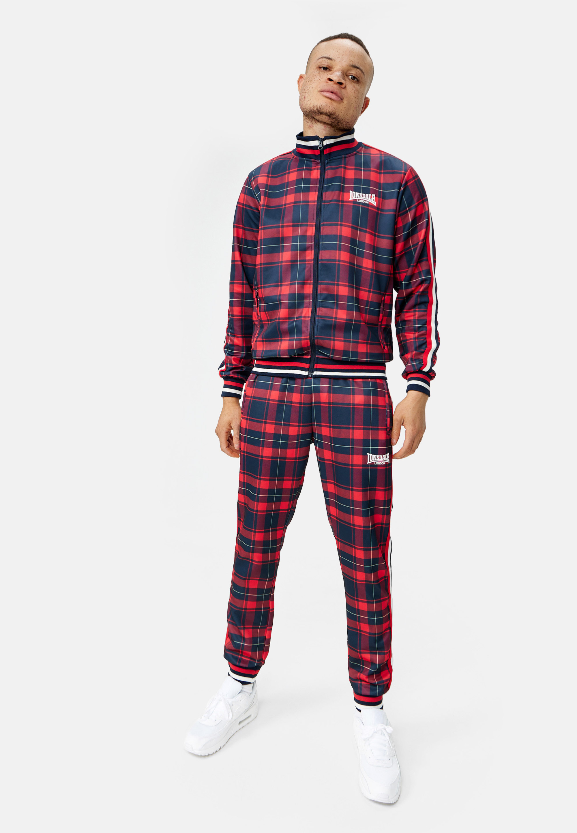 Trening pentru bărbați Lonsdale 117278-Blue/White/Red