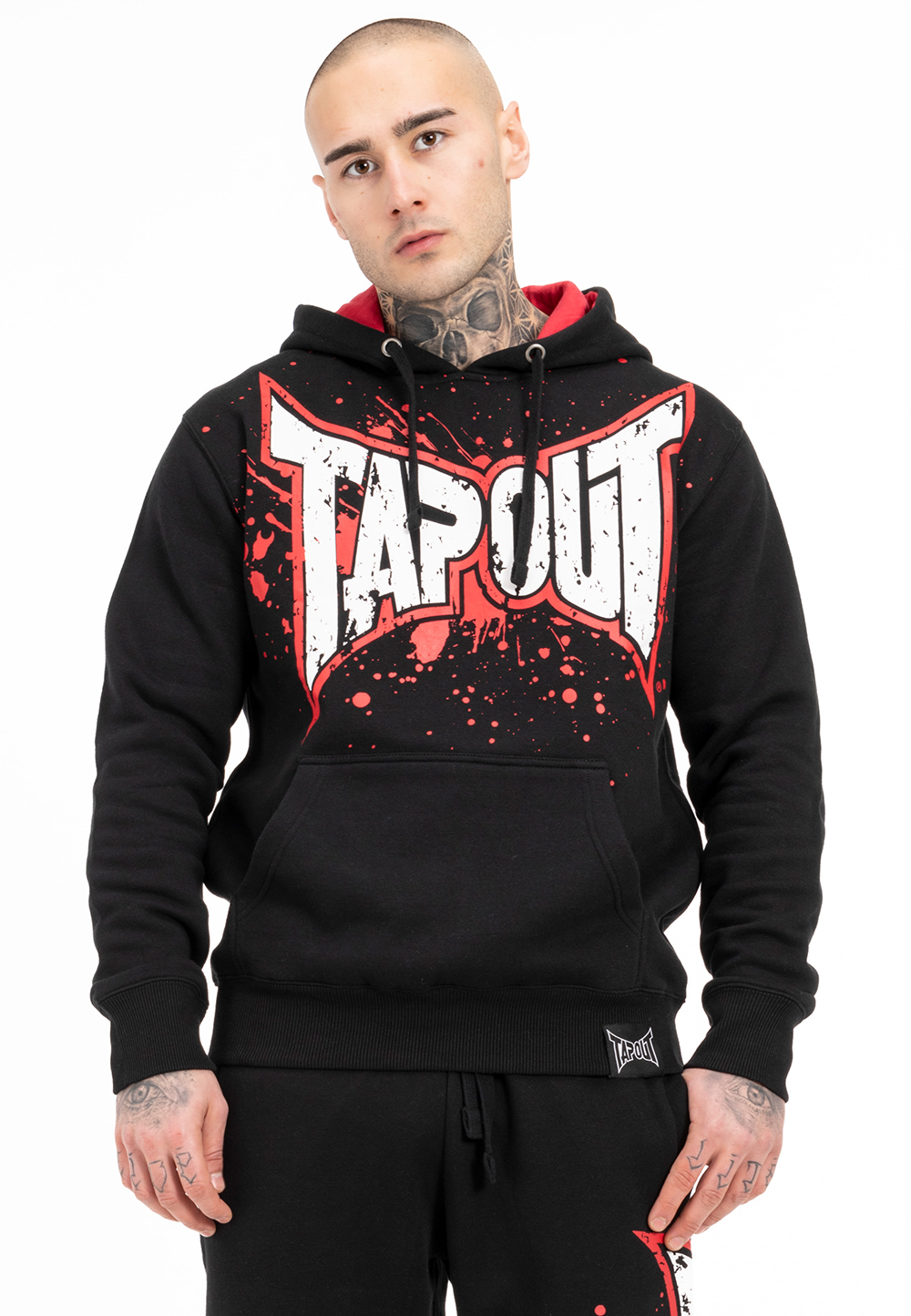 Tapout Mens hooded sweatshirt regular fit