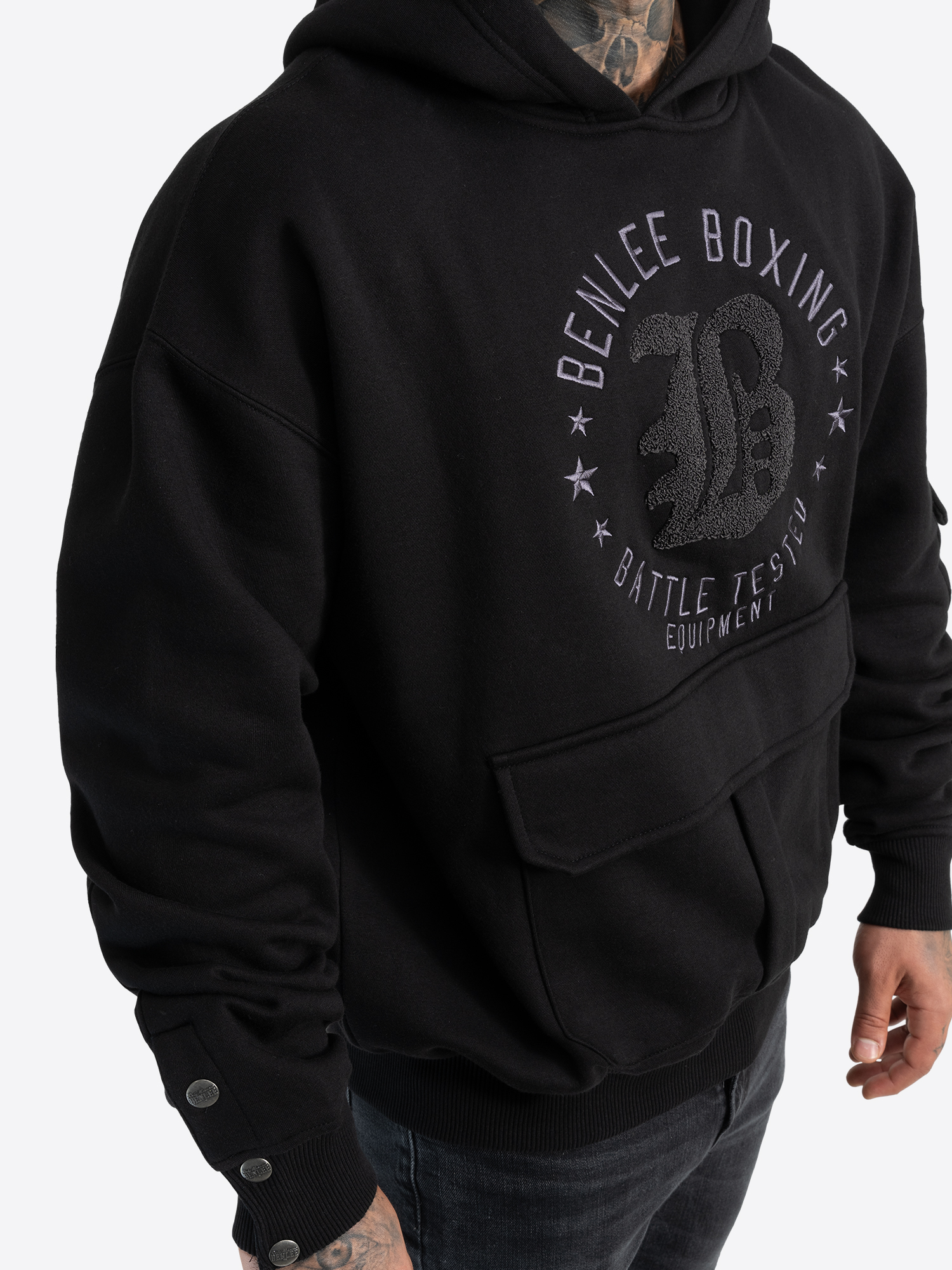 Lonsdale Men&#039;s hooded sweatshirt oversized