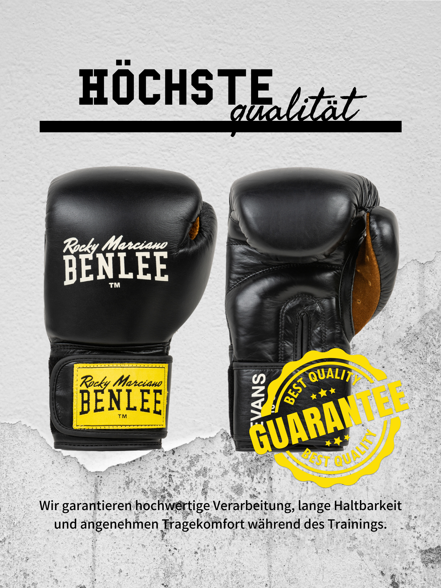 Lonsdale Leather boxing gloves (1 pair)