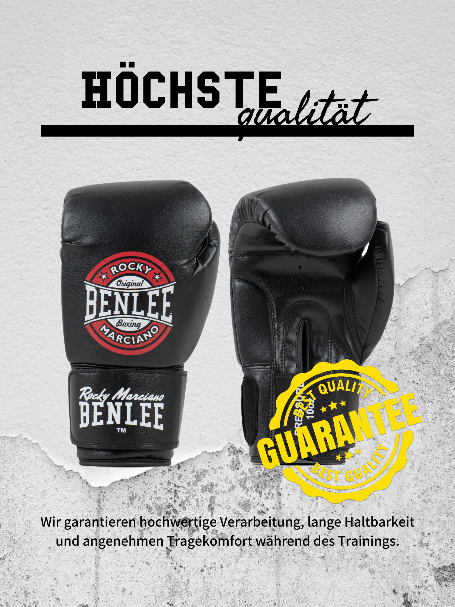 Lonsdale Artificial leather boxing gloves