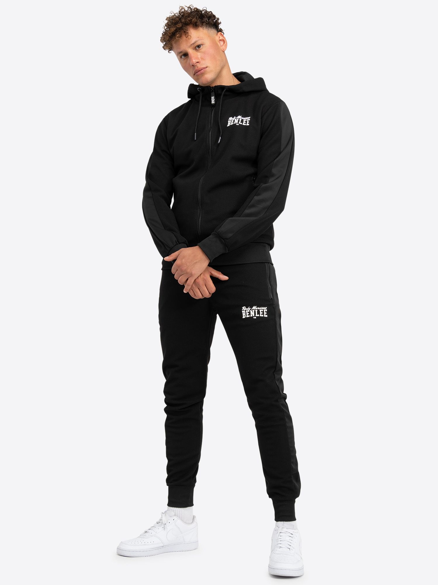 Lonsdale Men's hooded tracksuit slim fit