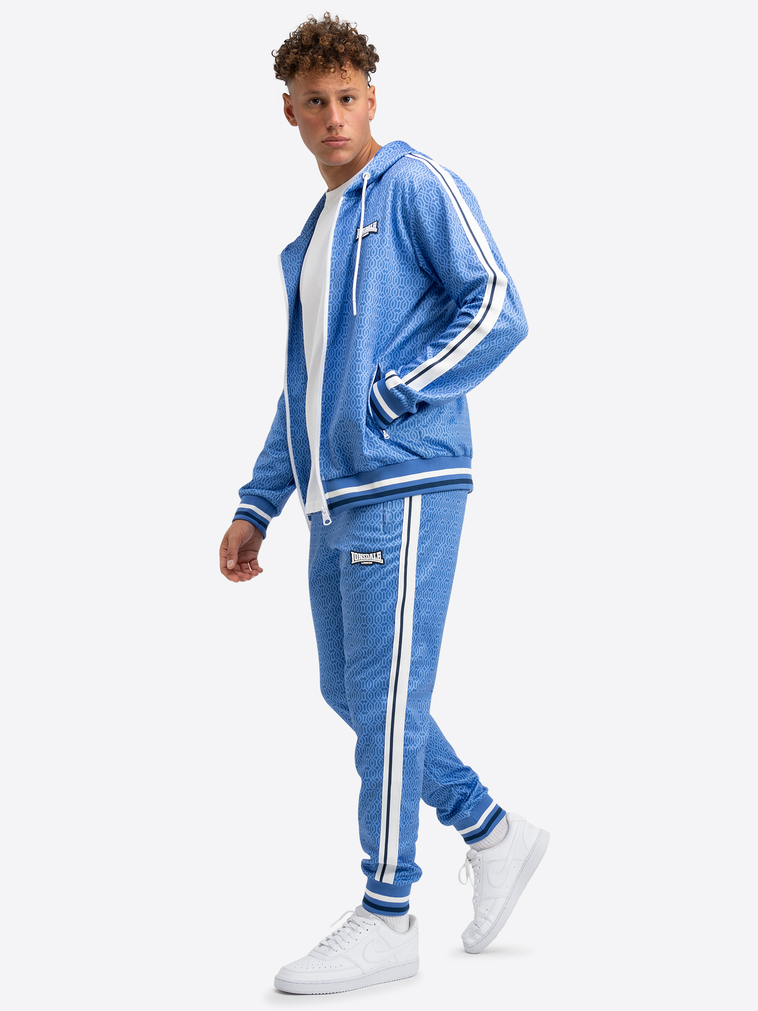 Lonsdale Men's hooded tracksuit slim fit