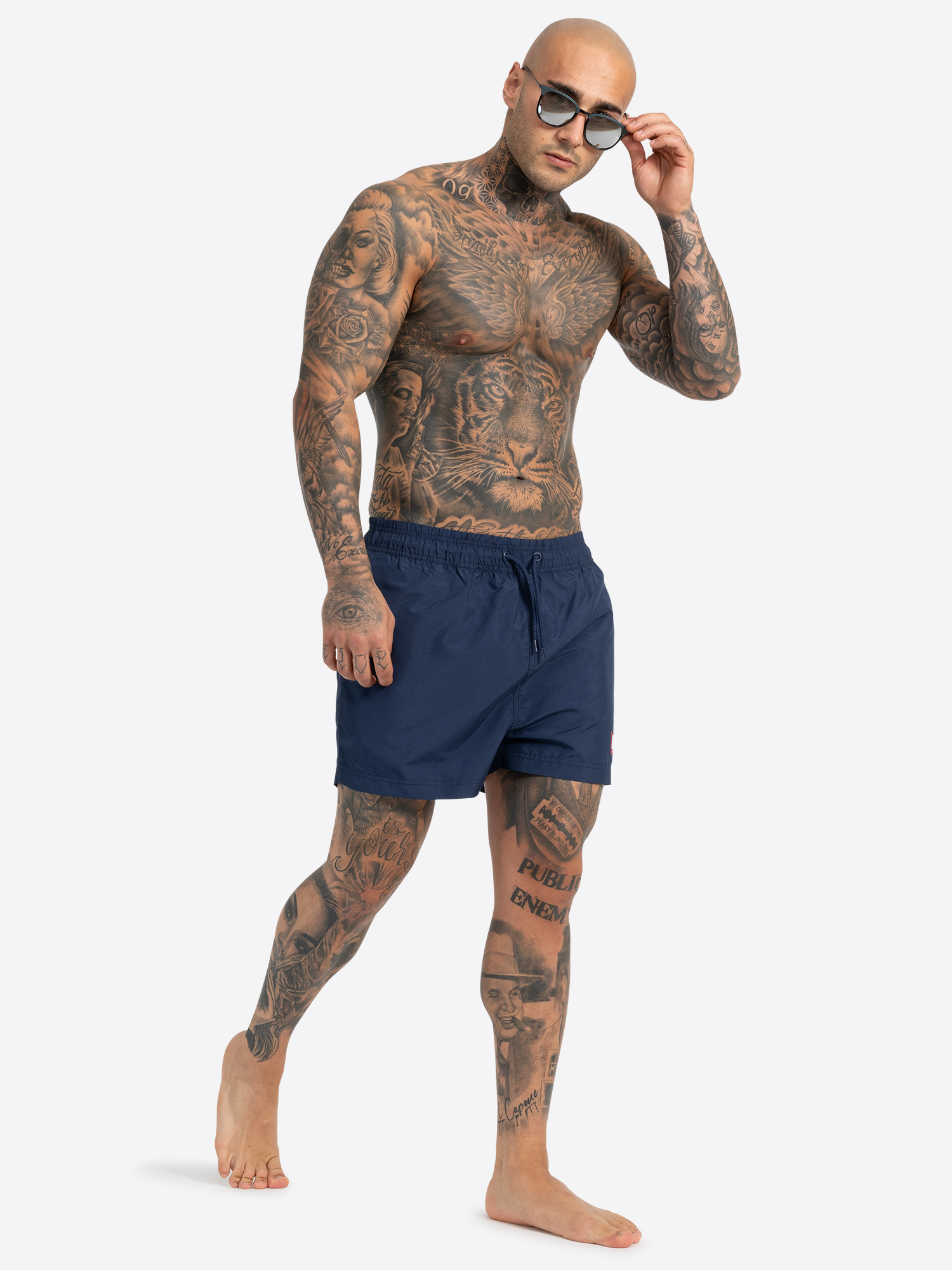Pantaloni scurti de baie barbati Lonsdale