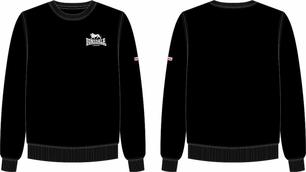 Мъжки суитшърт с кръгло деколте Lonsdale