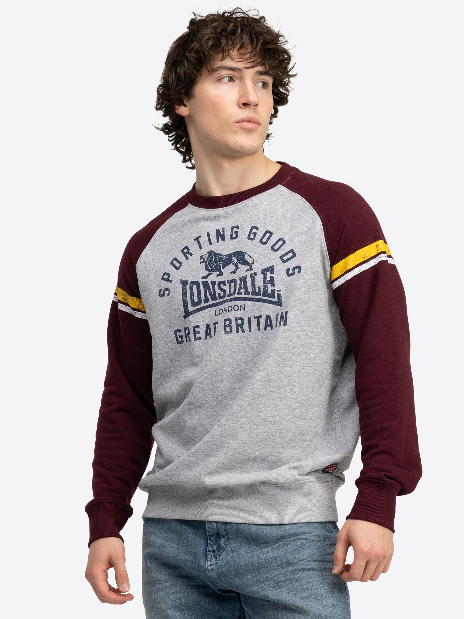 Lonsdale Men&#039;s crewneck sweatshirt regular fit