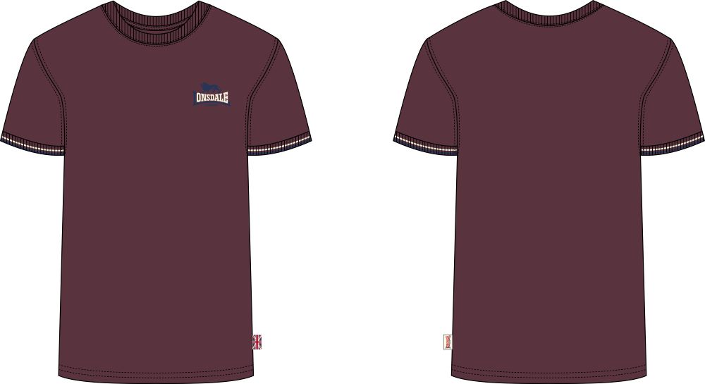 Мъжка тениска Lonsdale с нормална кройка