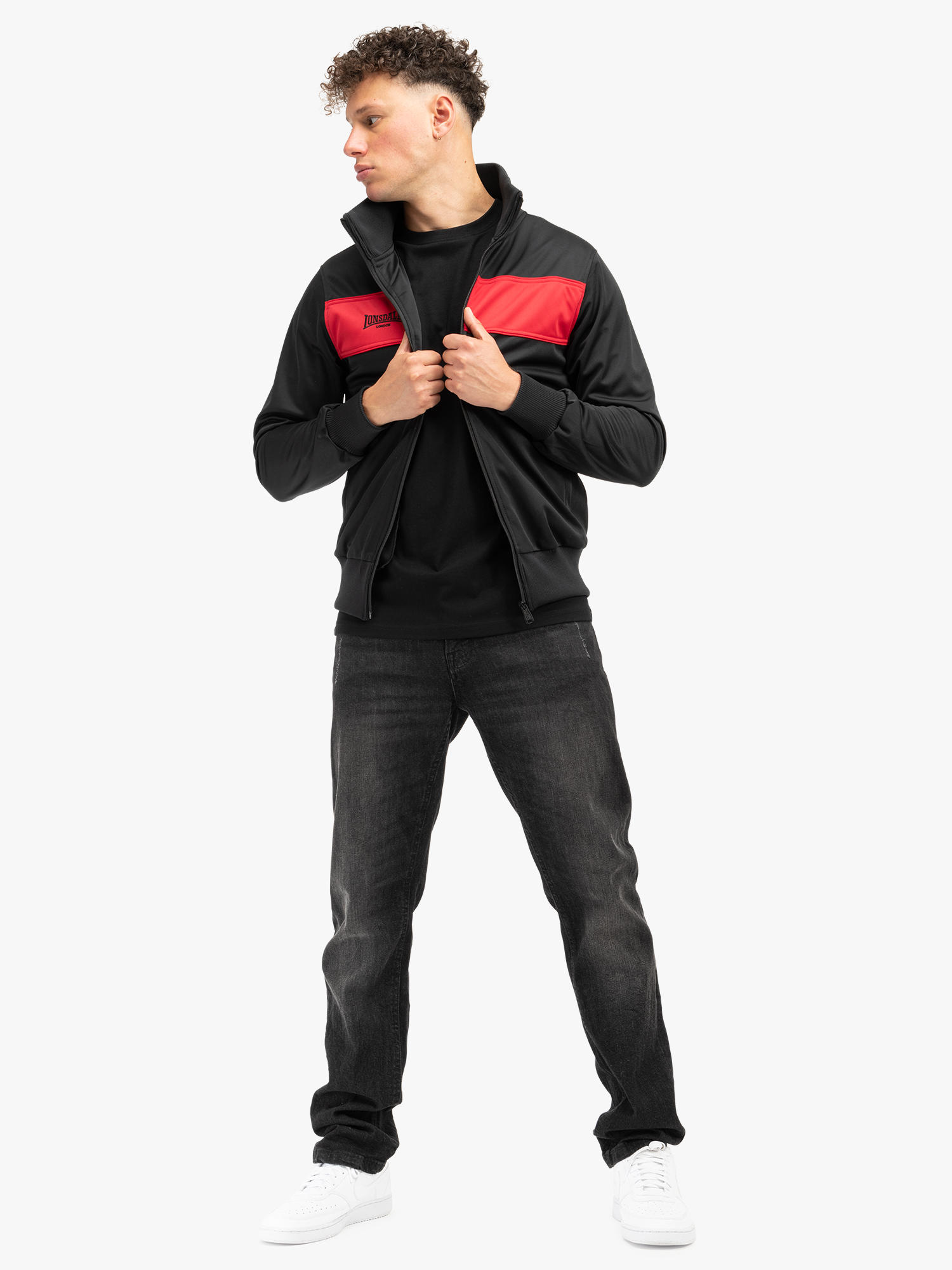 Pulover barbati, Lonsdale Zip-Up