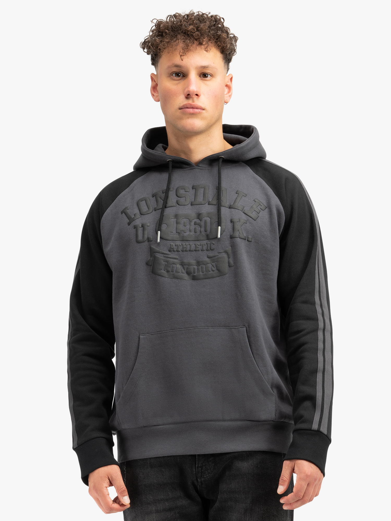 Lonsdale Men's hooded sweatshirt regular fit