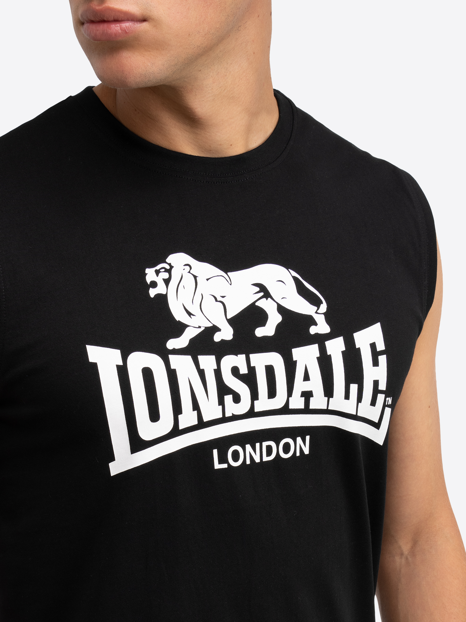 Lonsdale Men&#039;s sleeveless t-shirt regular fit double pack
