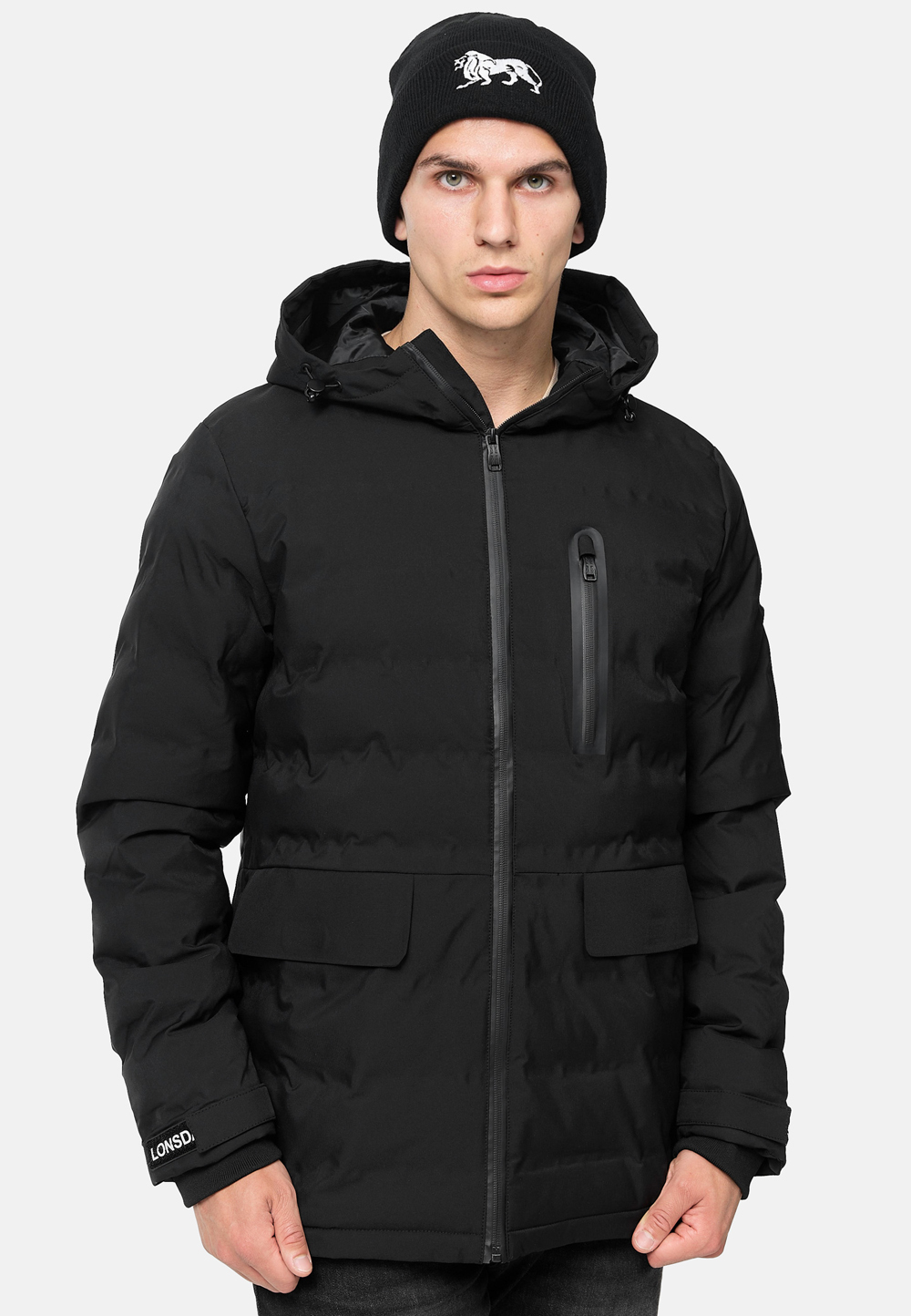 Levně Lonsdale Men's hooded winter jacket regular fit