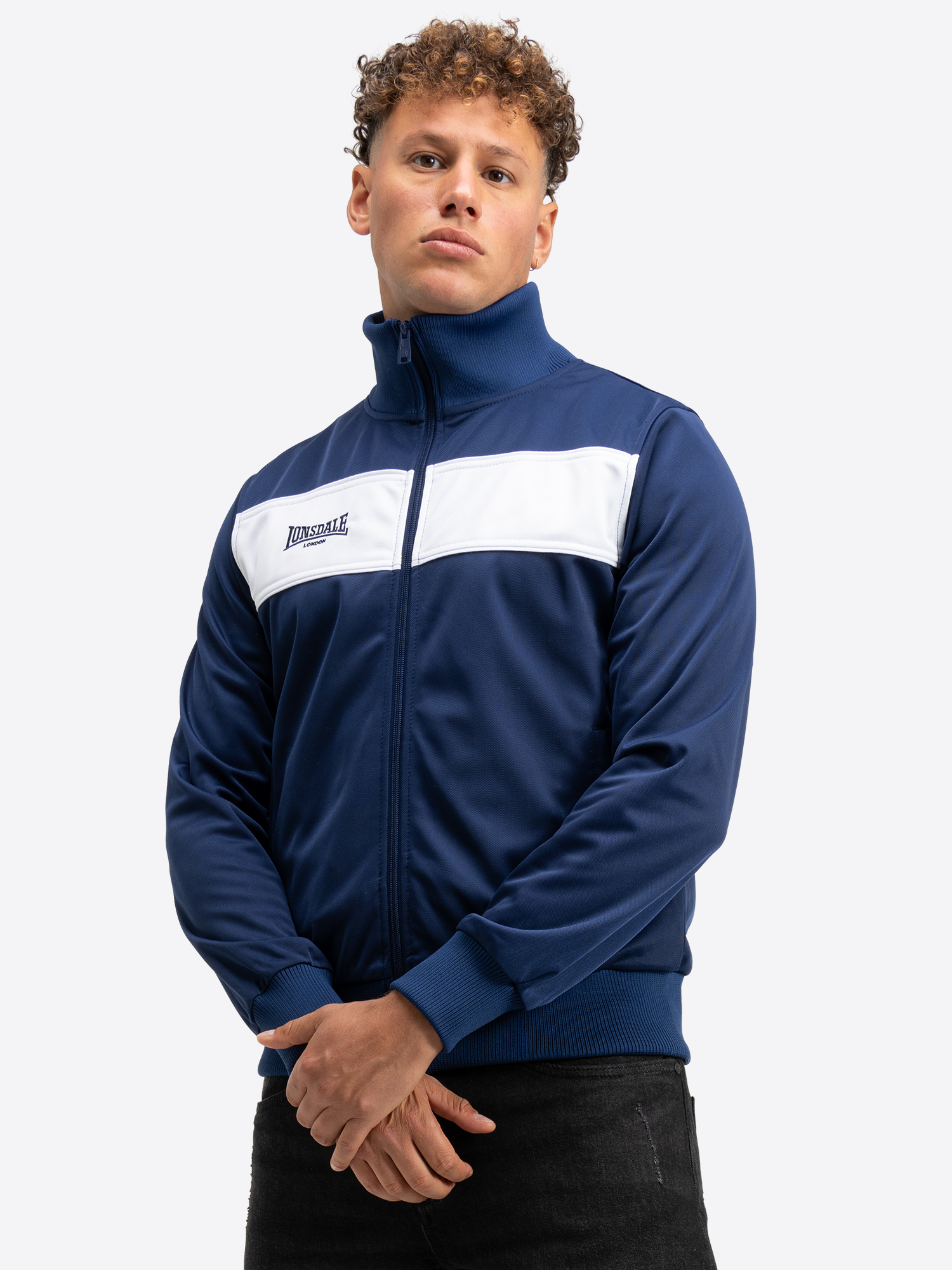 Lonsdale Men's tracksuit top slim fit