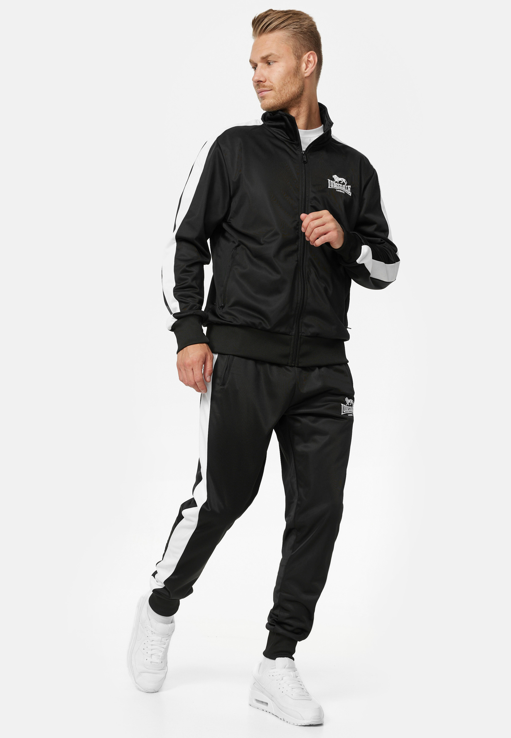 Pánska tepláková súprava Lonsdale 113952-Dark Navy