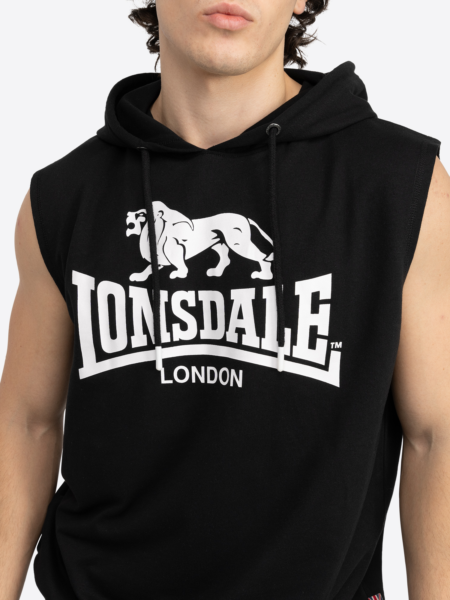 Lonsdale Men's sleeveless hoodie regular fit