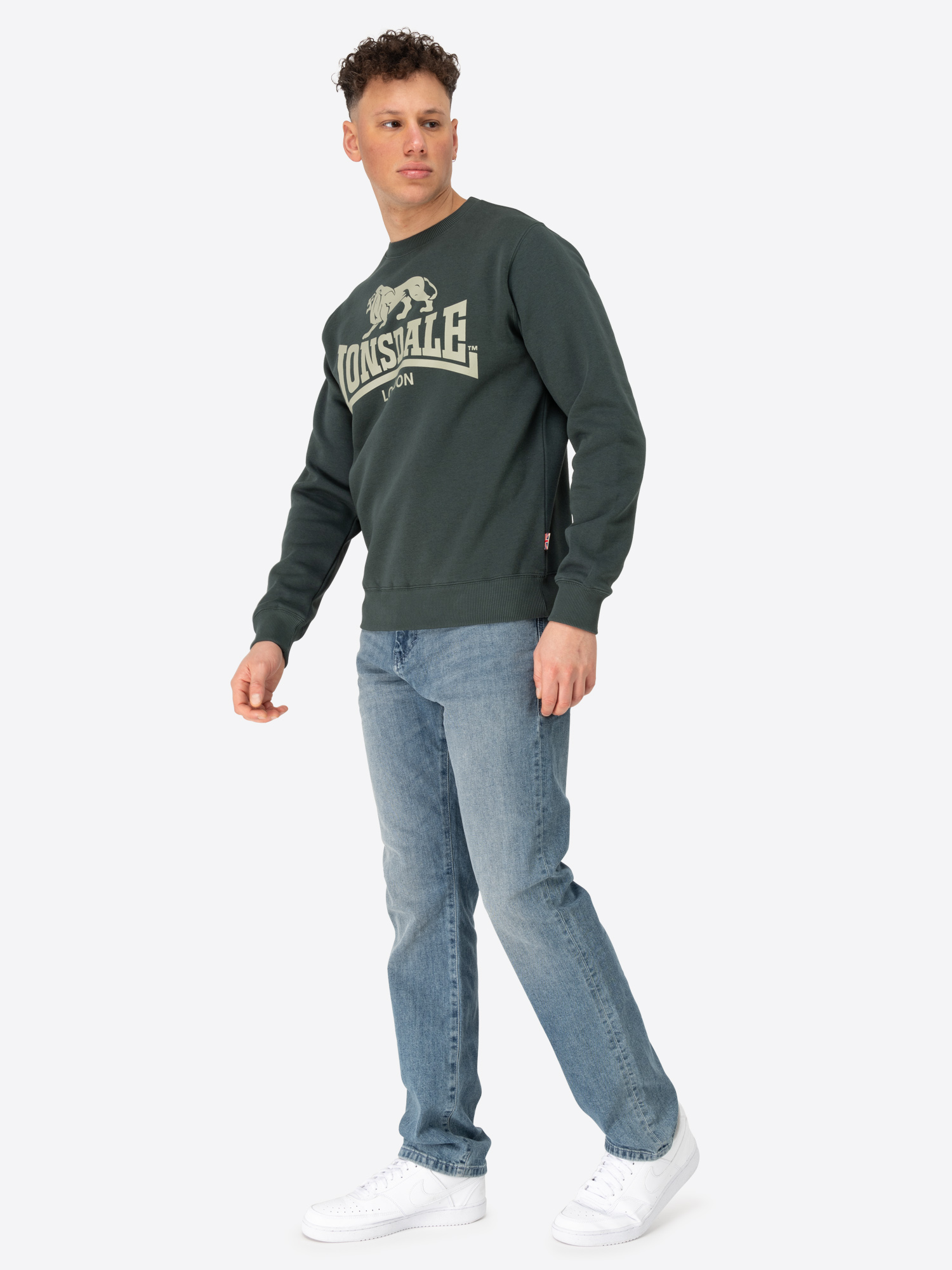 Lonsdale Men's crewneck sweatshirt slim fit