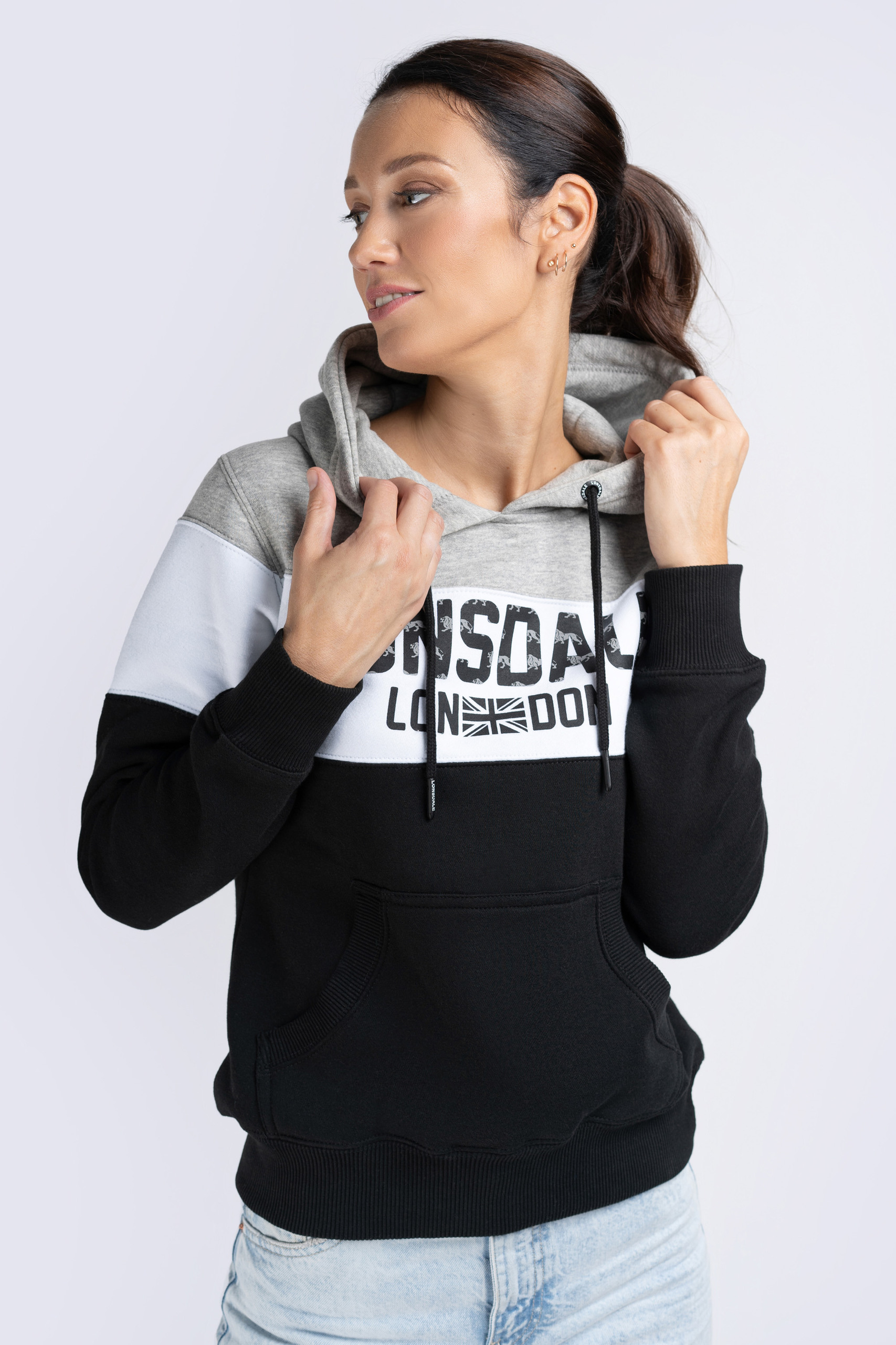 Hanorac dama, Lonsdale Printed