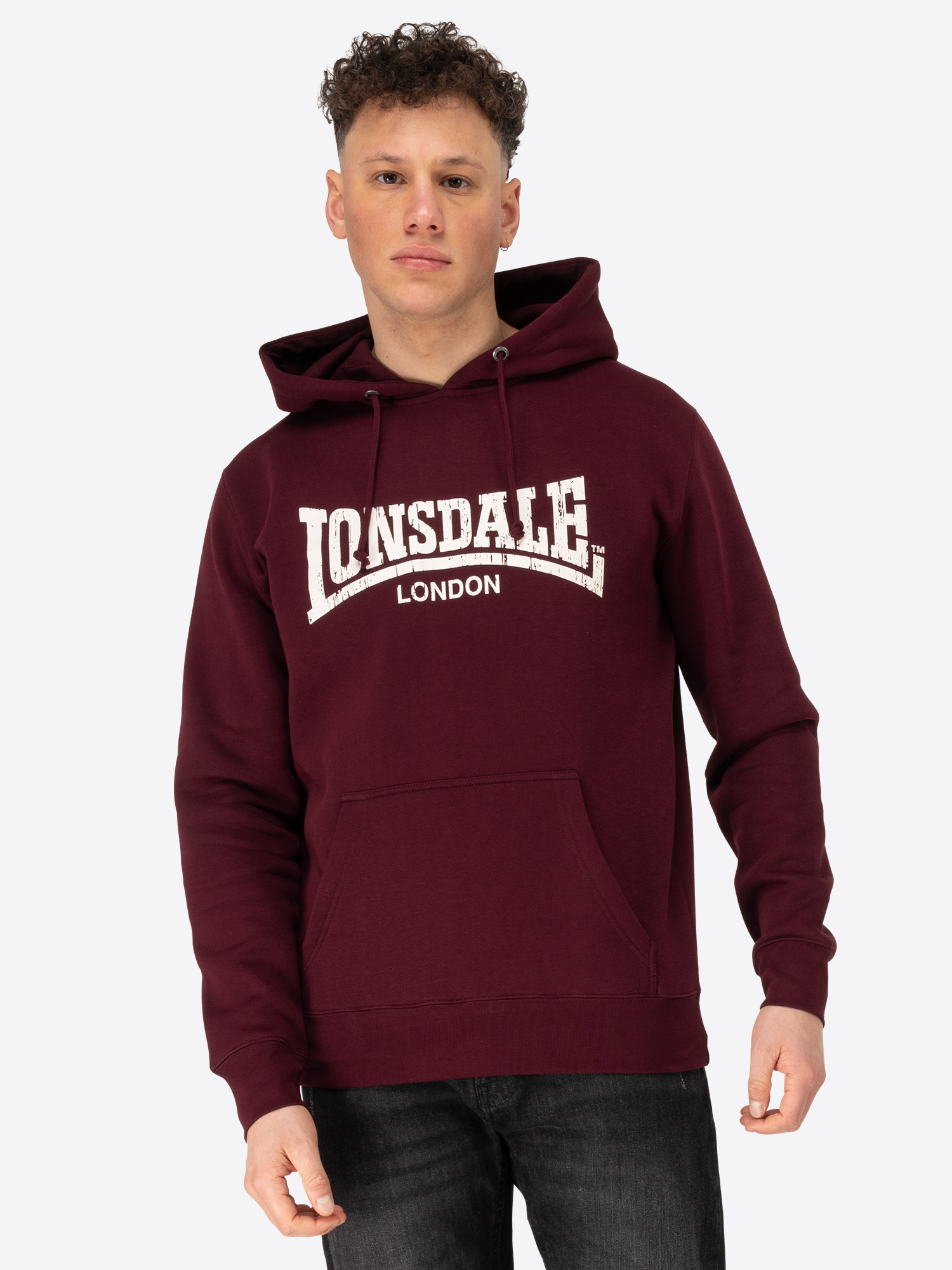 Lonsdale Men&#039;s hooded sweatshirt regular fit
