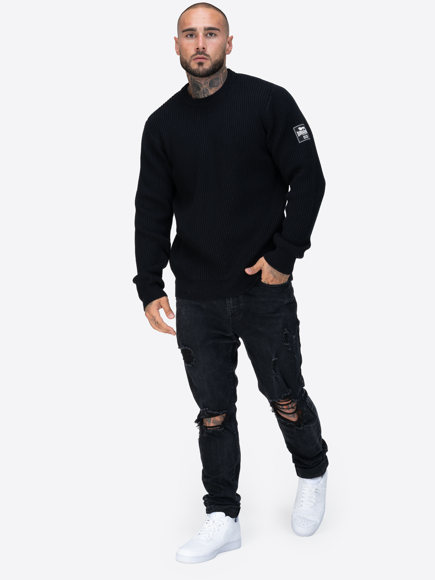 Lonsdale Men's knitted pullover regular fit