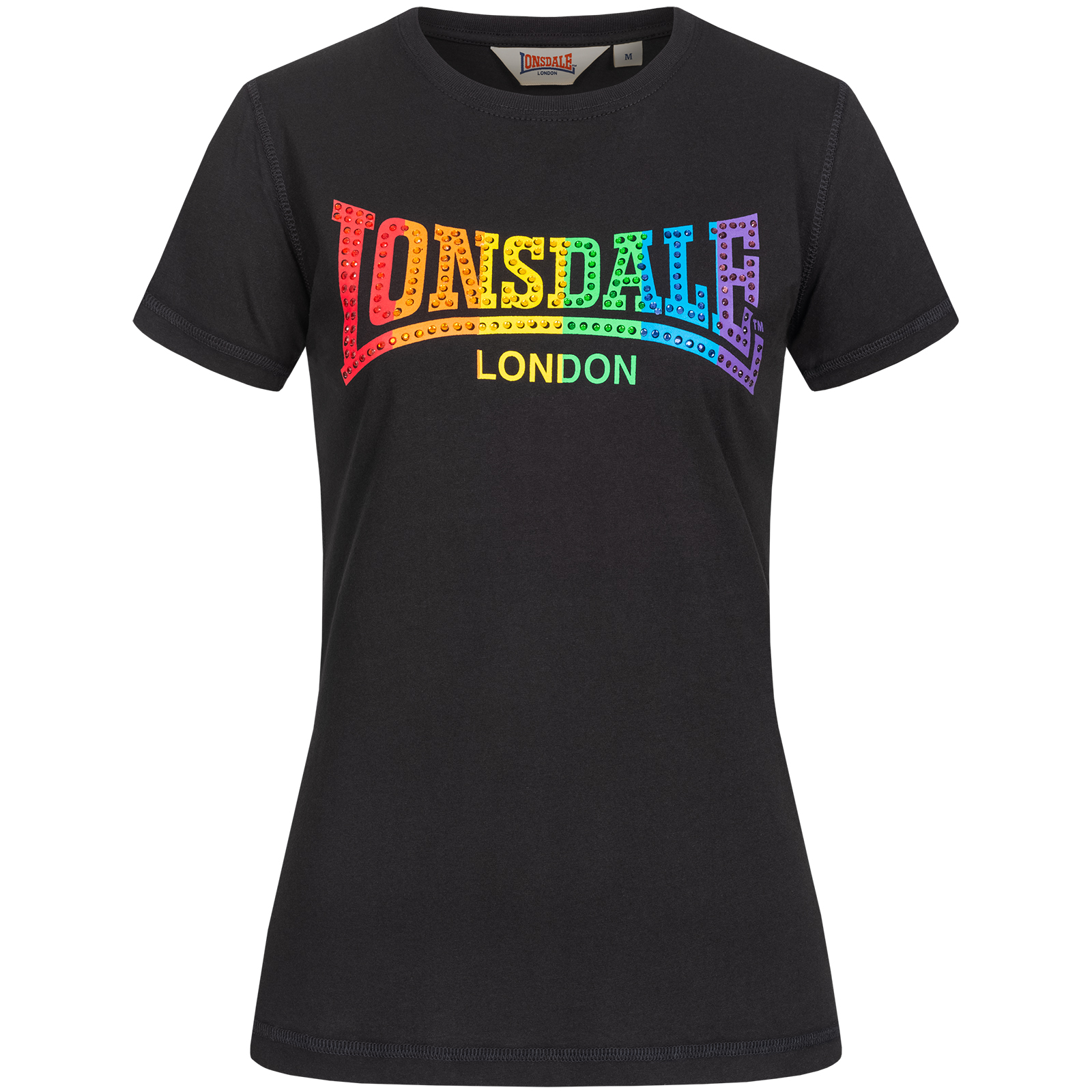 Levně Dámské tričko Lonsdale Rainbow