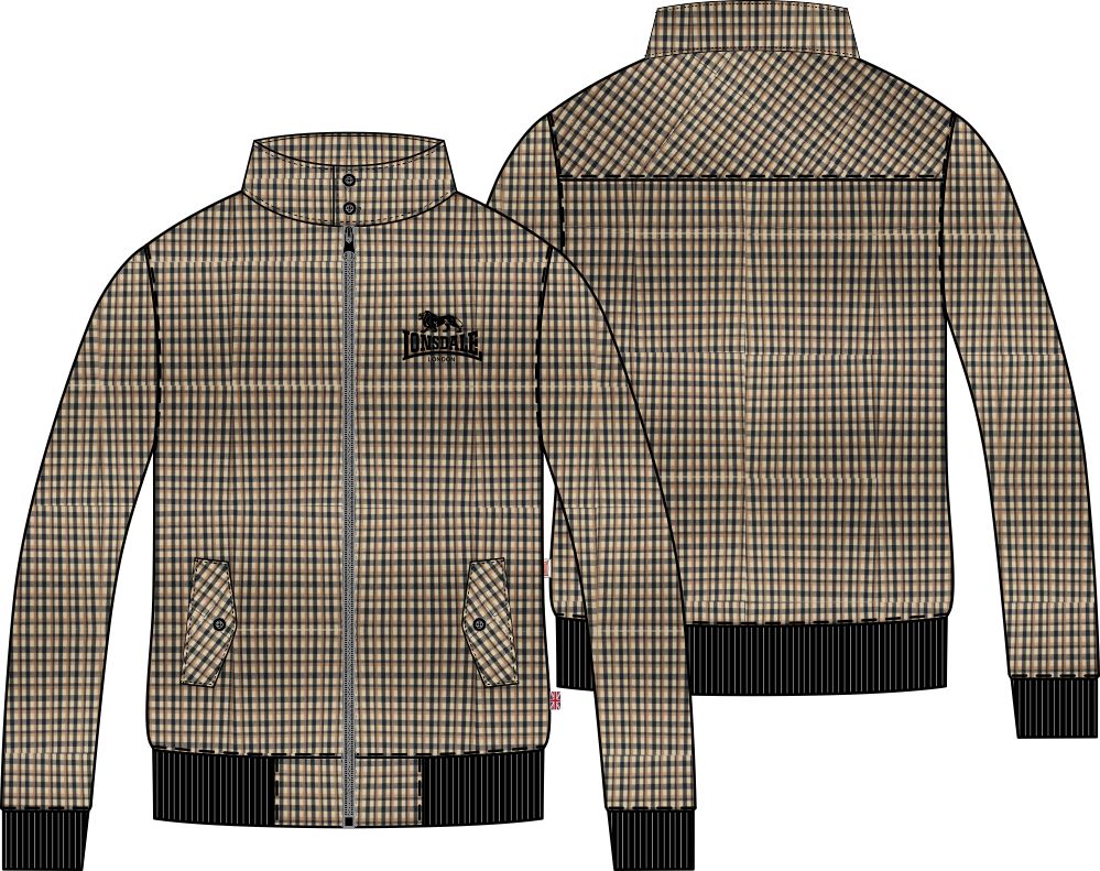 Lonsdale Mens jacket slim fit