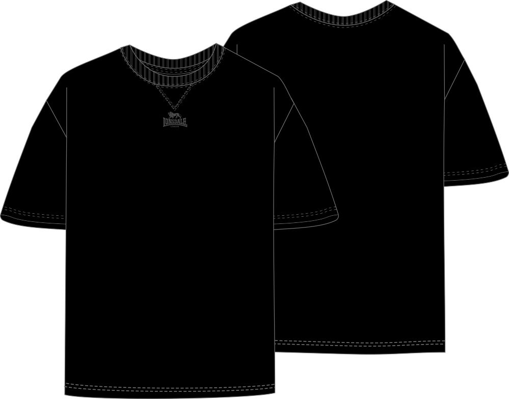 Мъжка тениска Lonsdale с голям размер