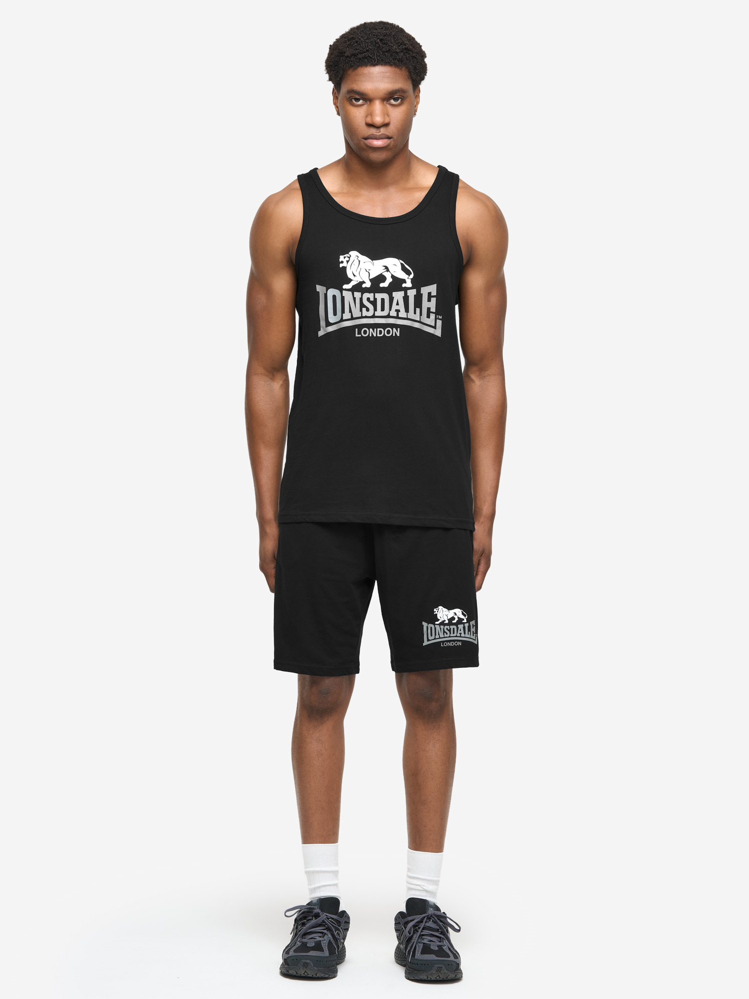 Lonsdale Men's singlet & shorts set regular fit
