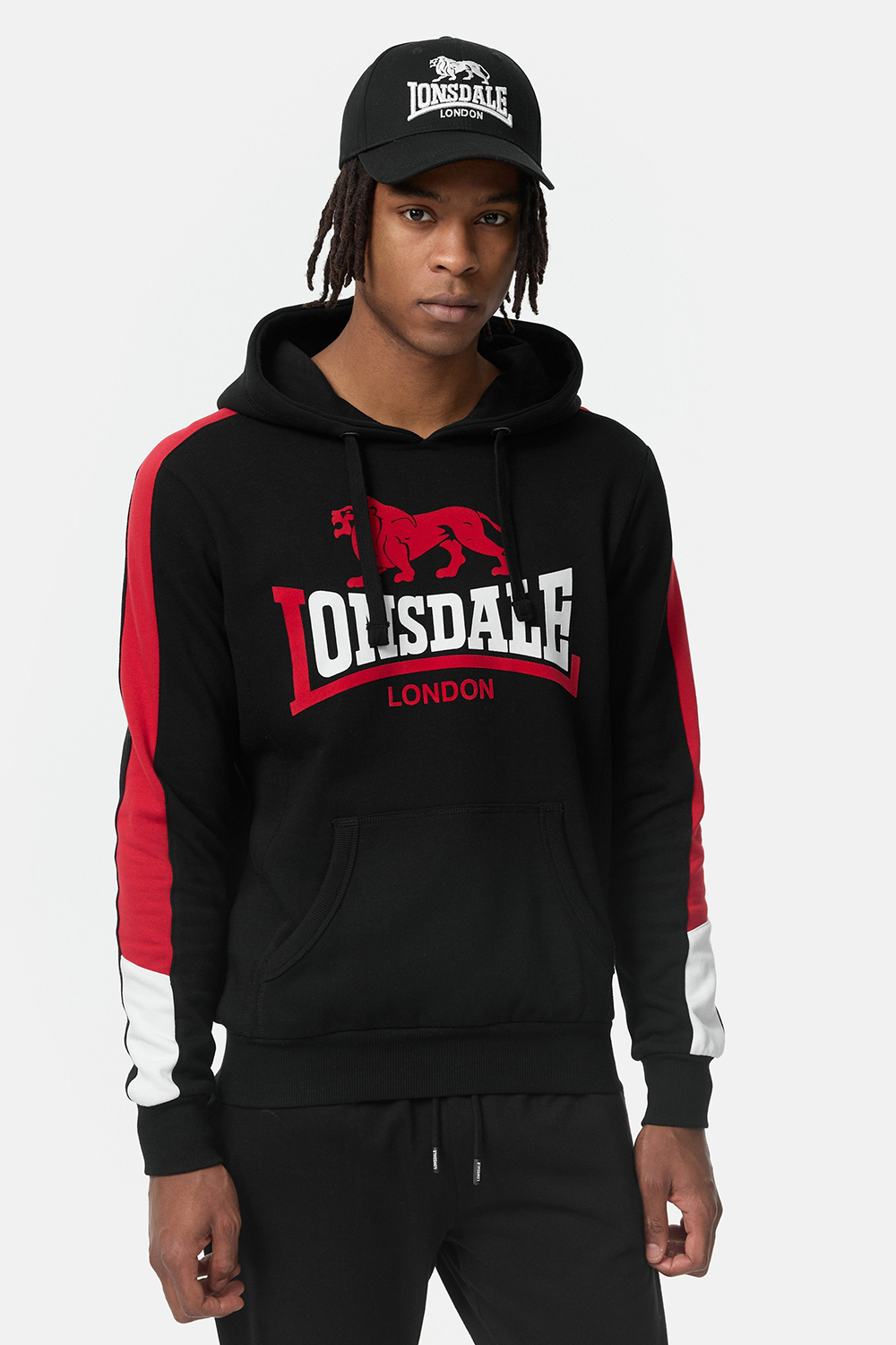 Lonsdale Men&#039;s hooded sweatshirt regular fit