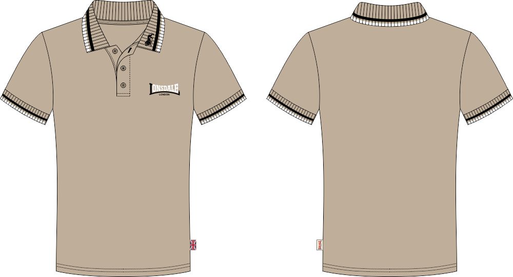 Pánské polo triko Lonsdale slim fit