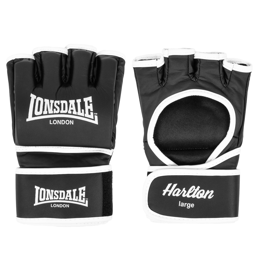 Фото - Захист для єдиноборств Lonsdale Artificial leather MMA sparring gloves 