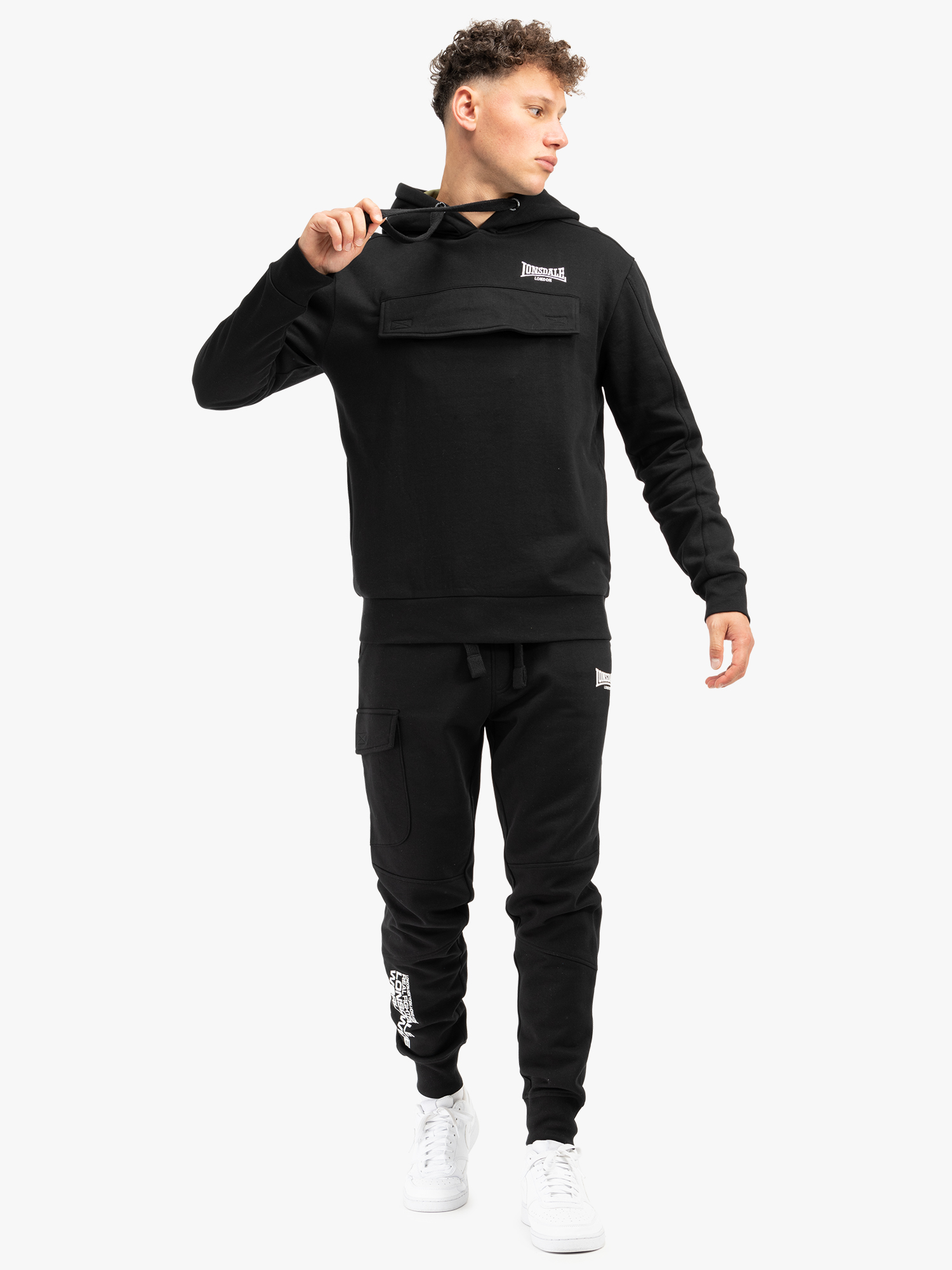 Lonsdale Men's hooded sweatshirt regular fit