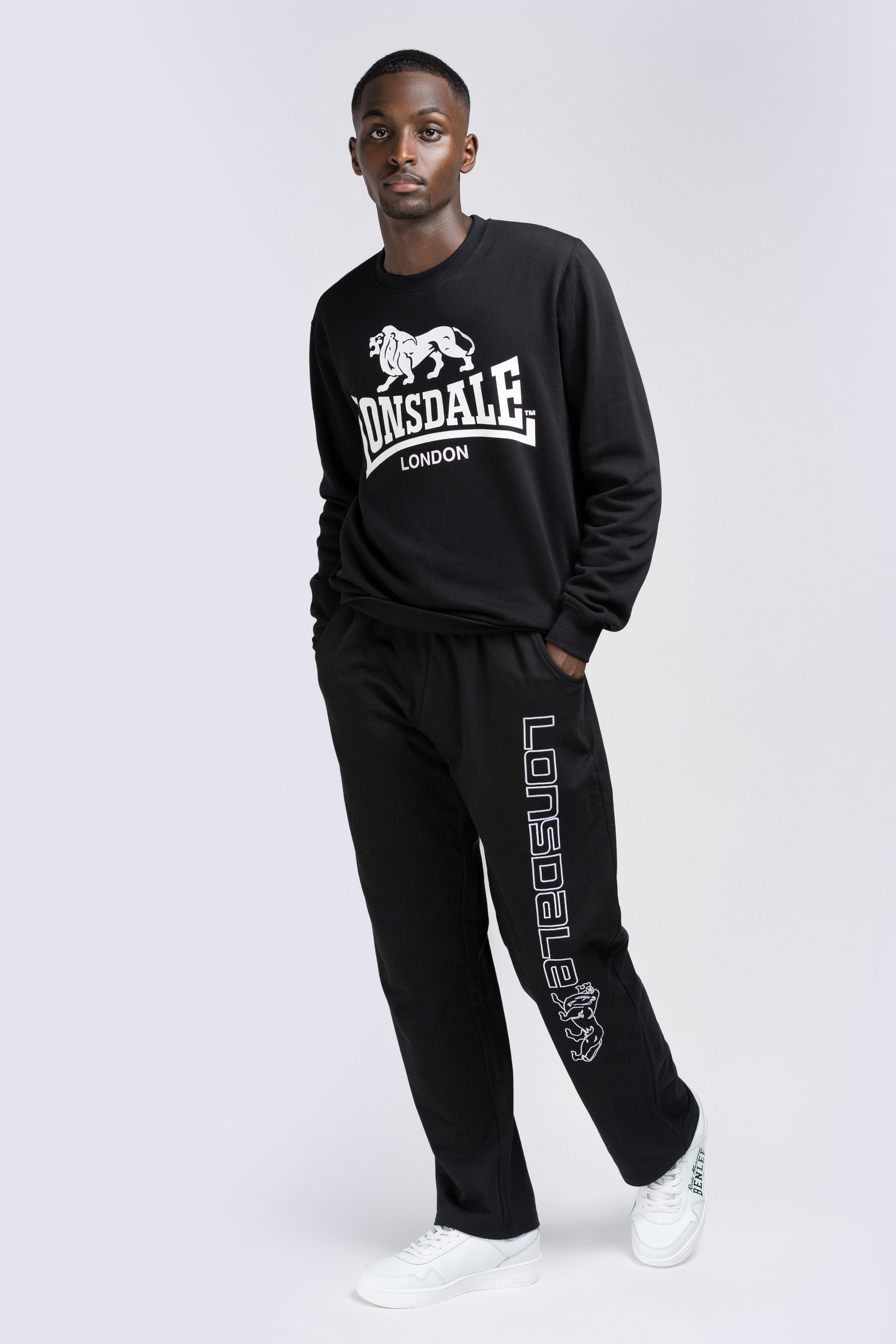 Pantaloni trening de barbati, Lonsdale Comfort