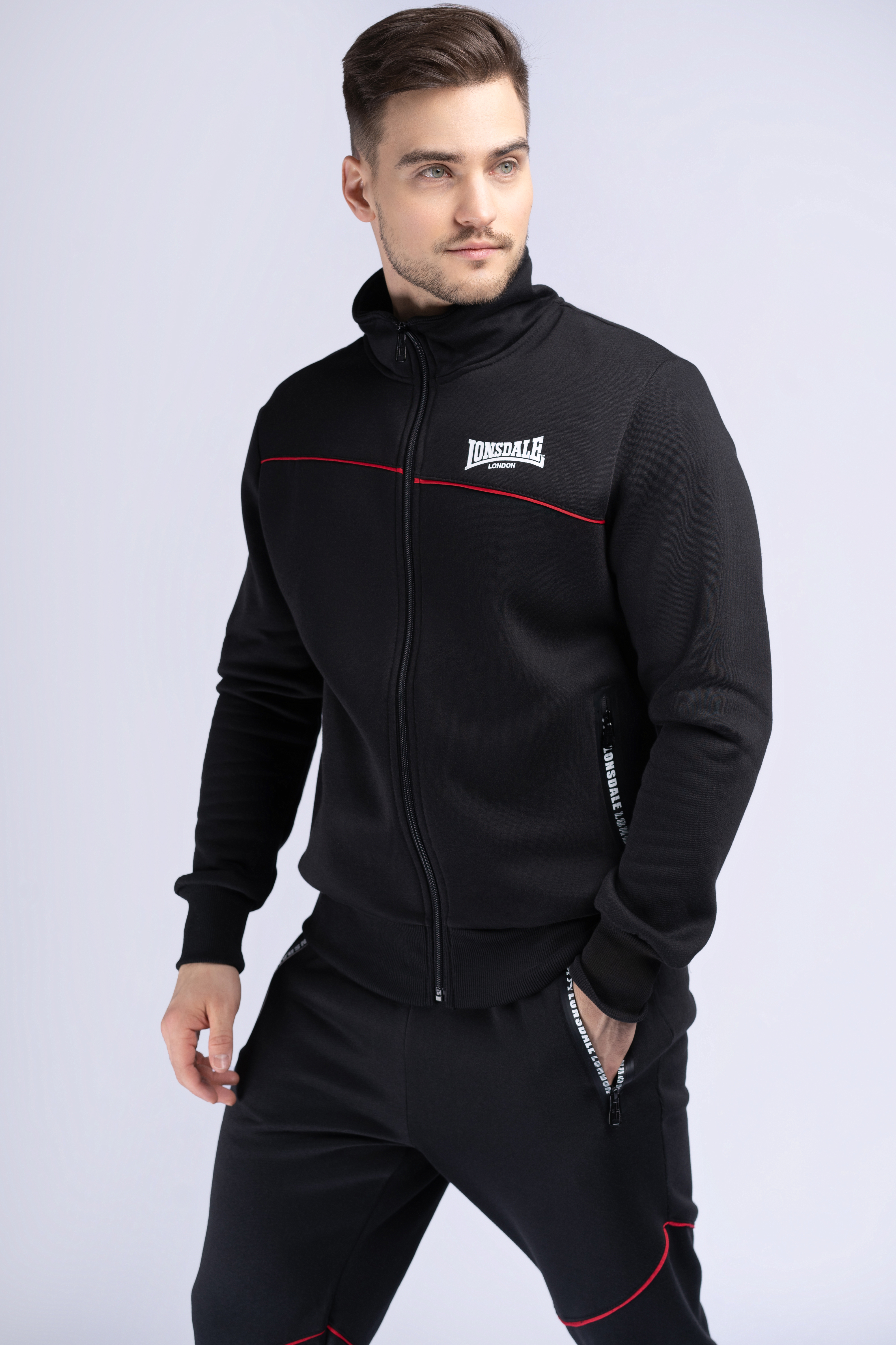 Trening barbati, Lonsdale 113982-Black
