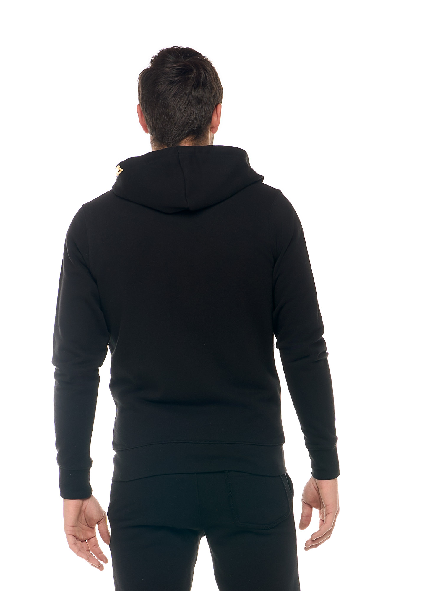Leone Men&#039;s hooded zipsweat jacket