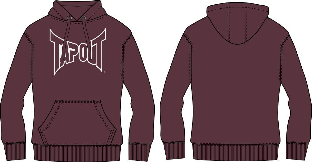 Tapout Men's hooded sweatshirt regular fit