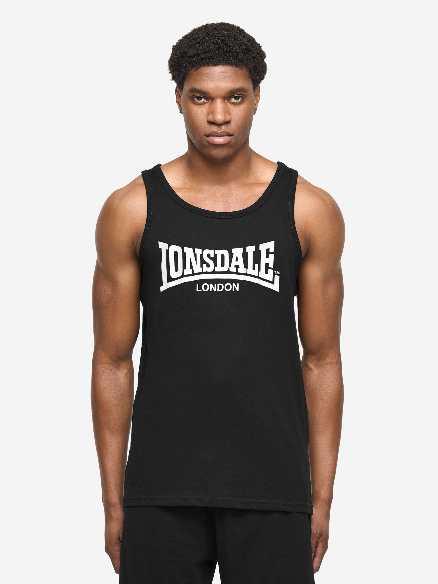 Lonsdale Men's singlet regular fit double pack