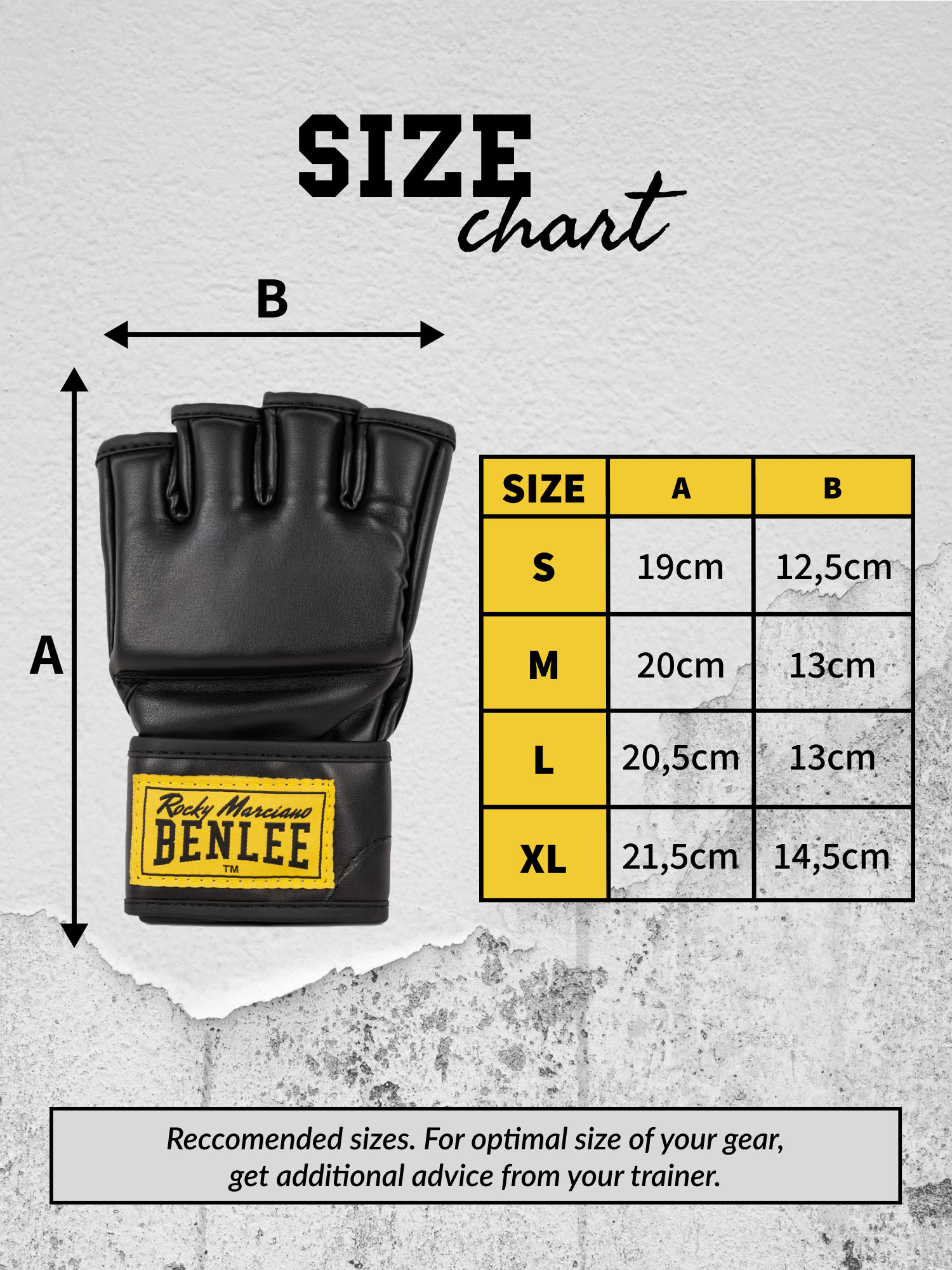 Lonsdale Artificial leather MMA sparring gloves (1 pair)