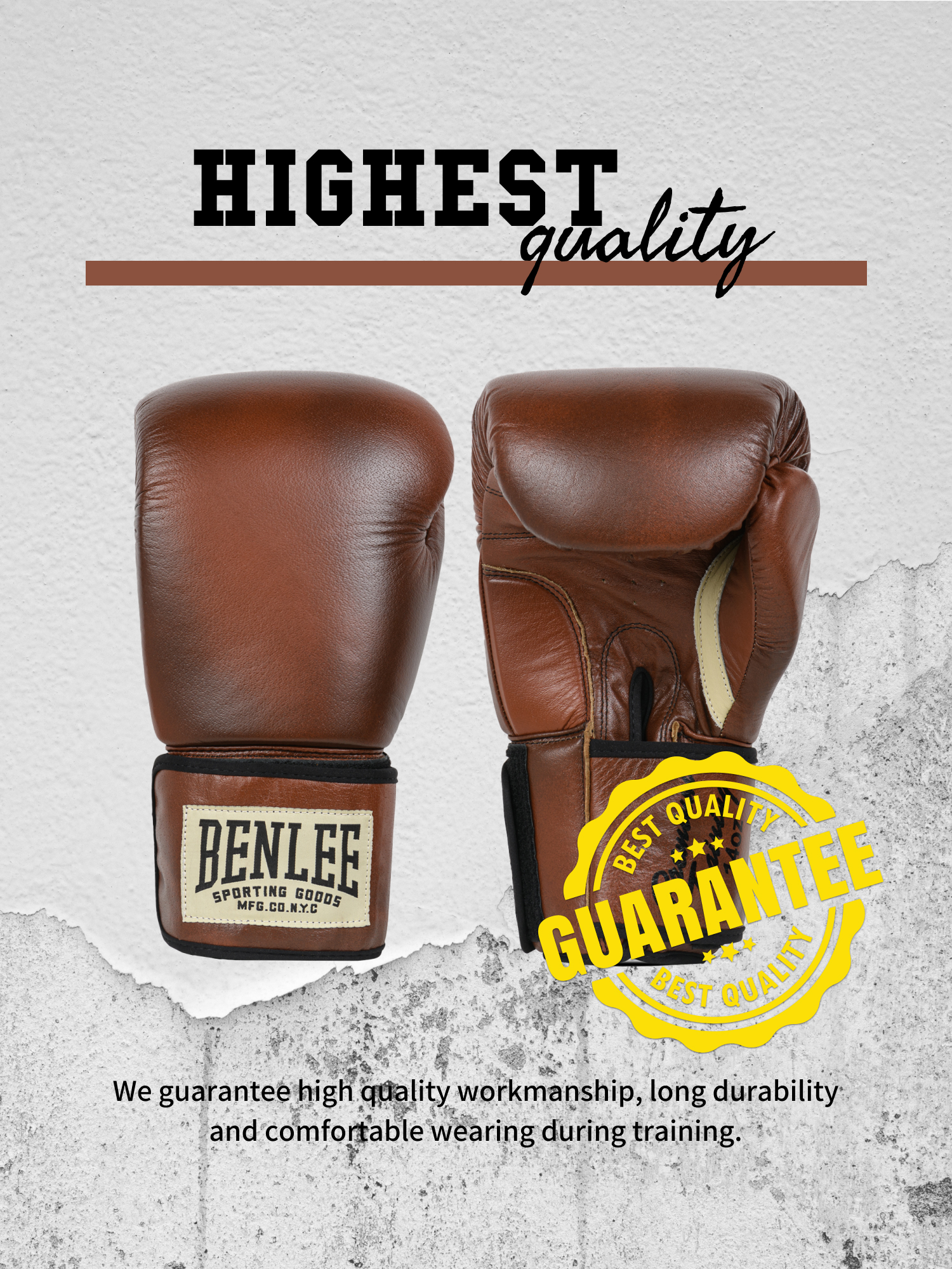 Lonsdale kožené boxerské rukavice