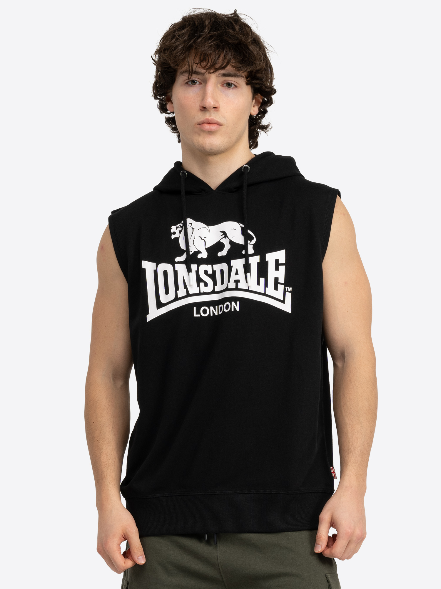Lonsdale Men's sleeveless hoodie regular fit