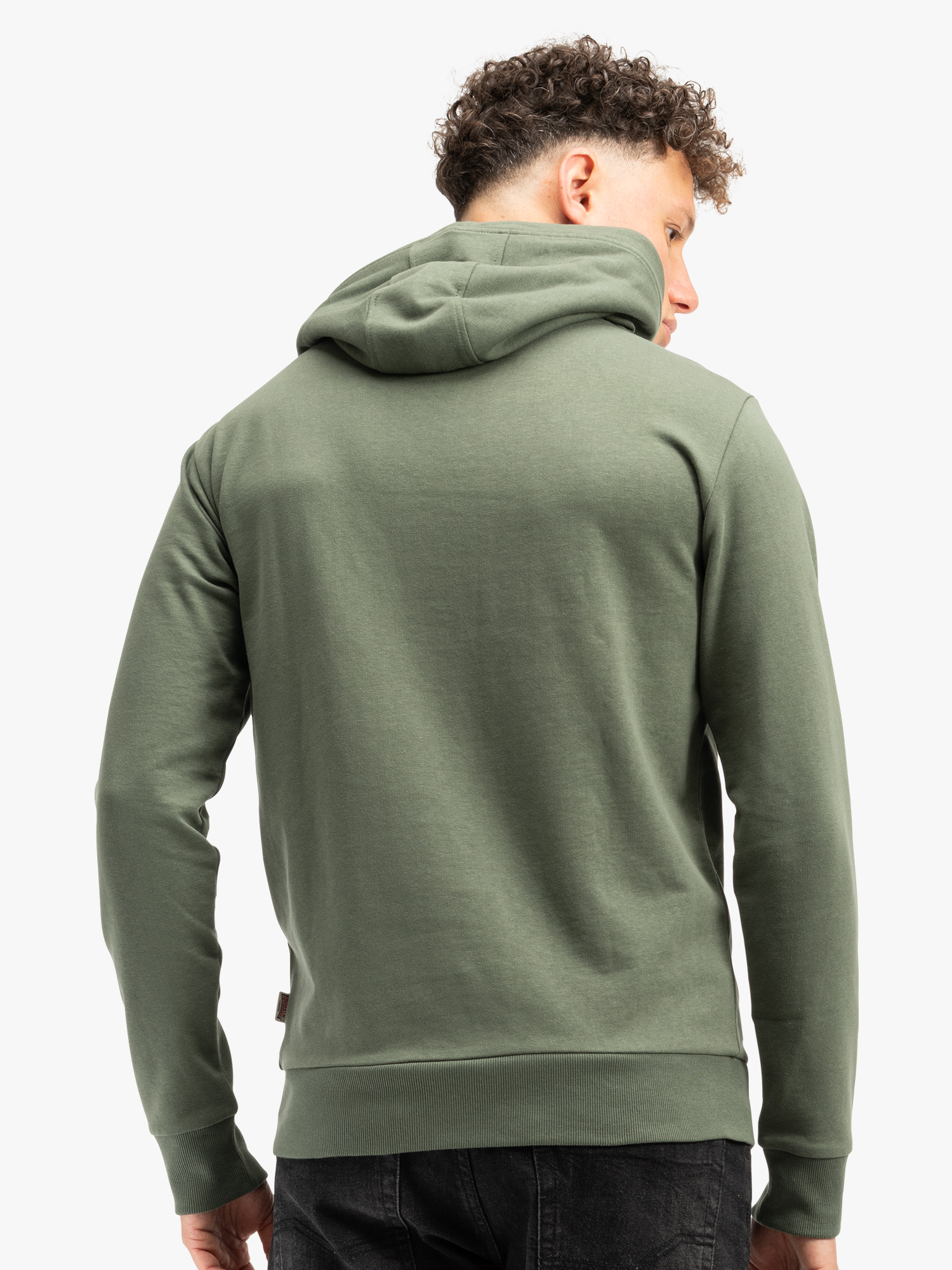 Hanorac bărbați Lonsdale 117033-Green/White