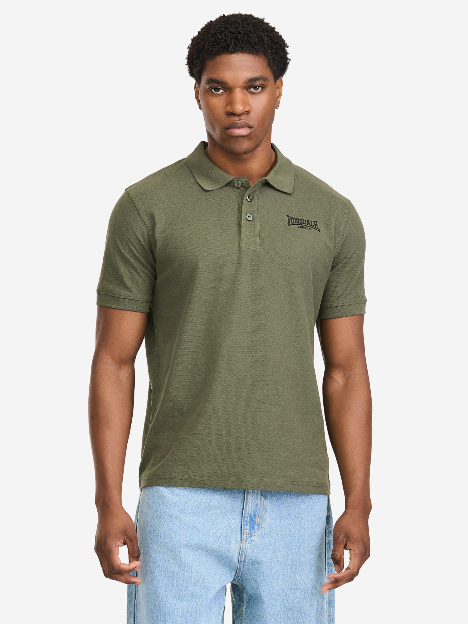 Lonsdale Men's polo shirt regular fit double pack