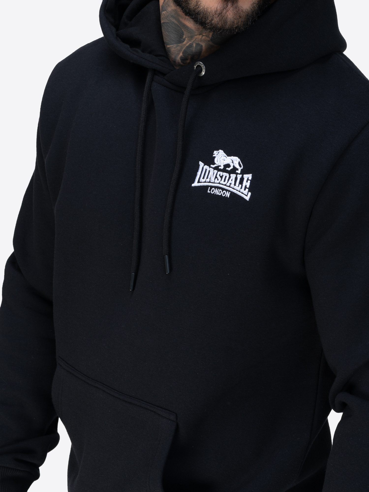 Lonsdale Men's hooded sweatshirt regular fit