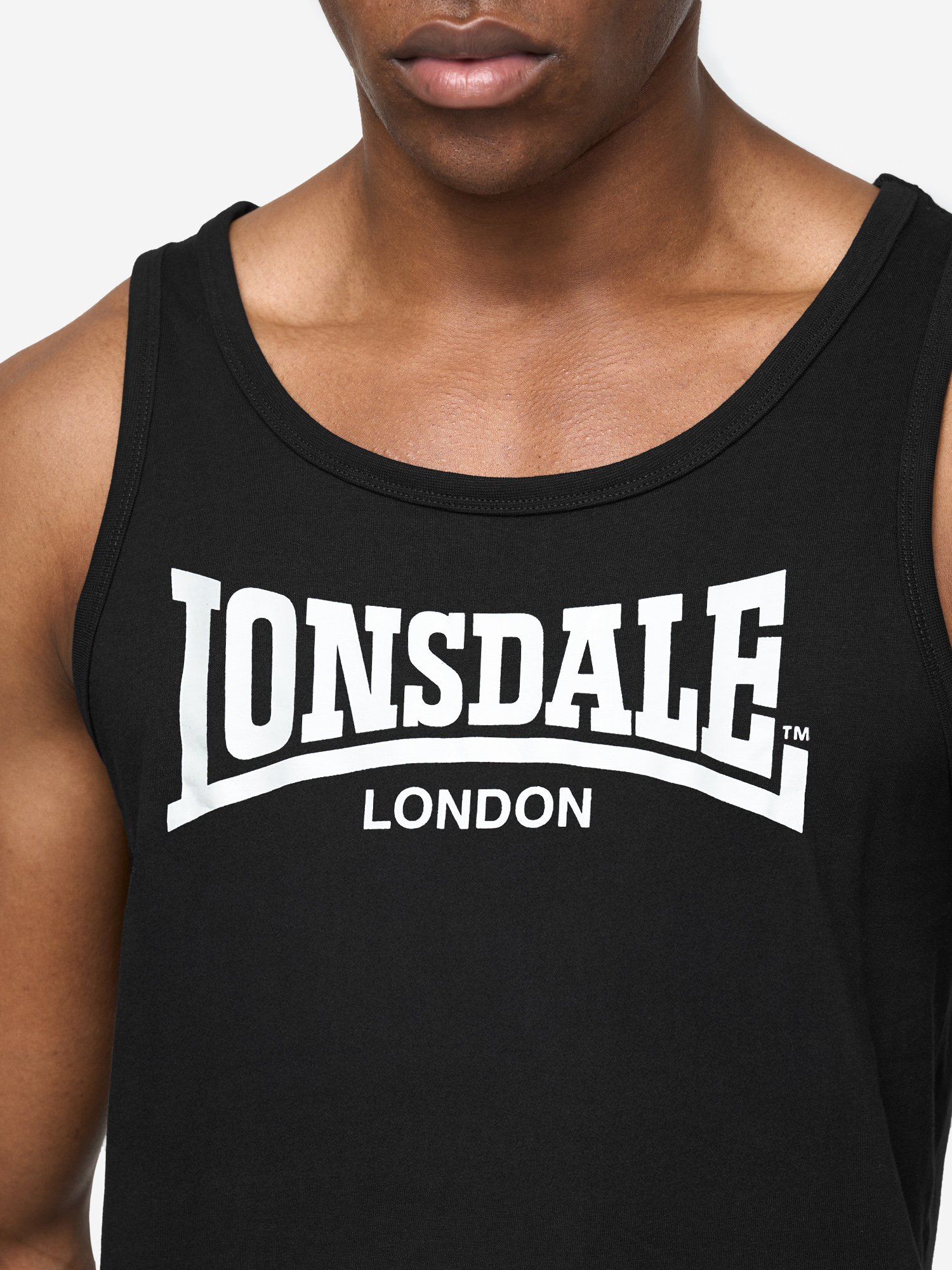 Lonsdale Men's singlet regular fit double pack