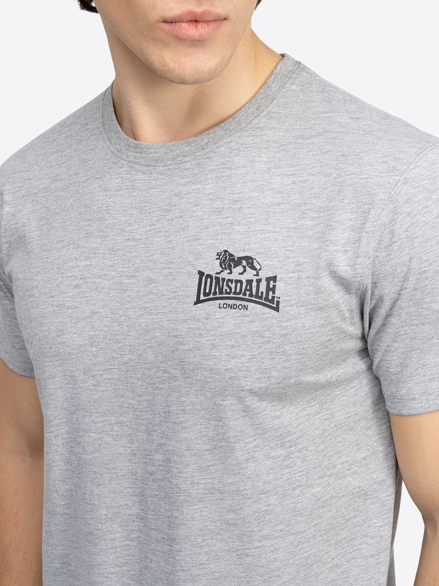 Lonsdale Men's t-shirt regular fit double pack